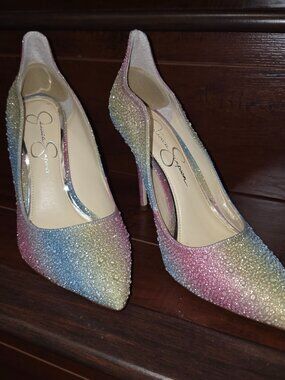 Jessica Simpson Wayva Rainbow Heels